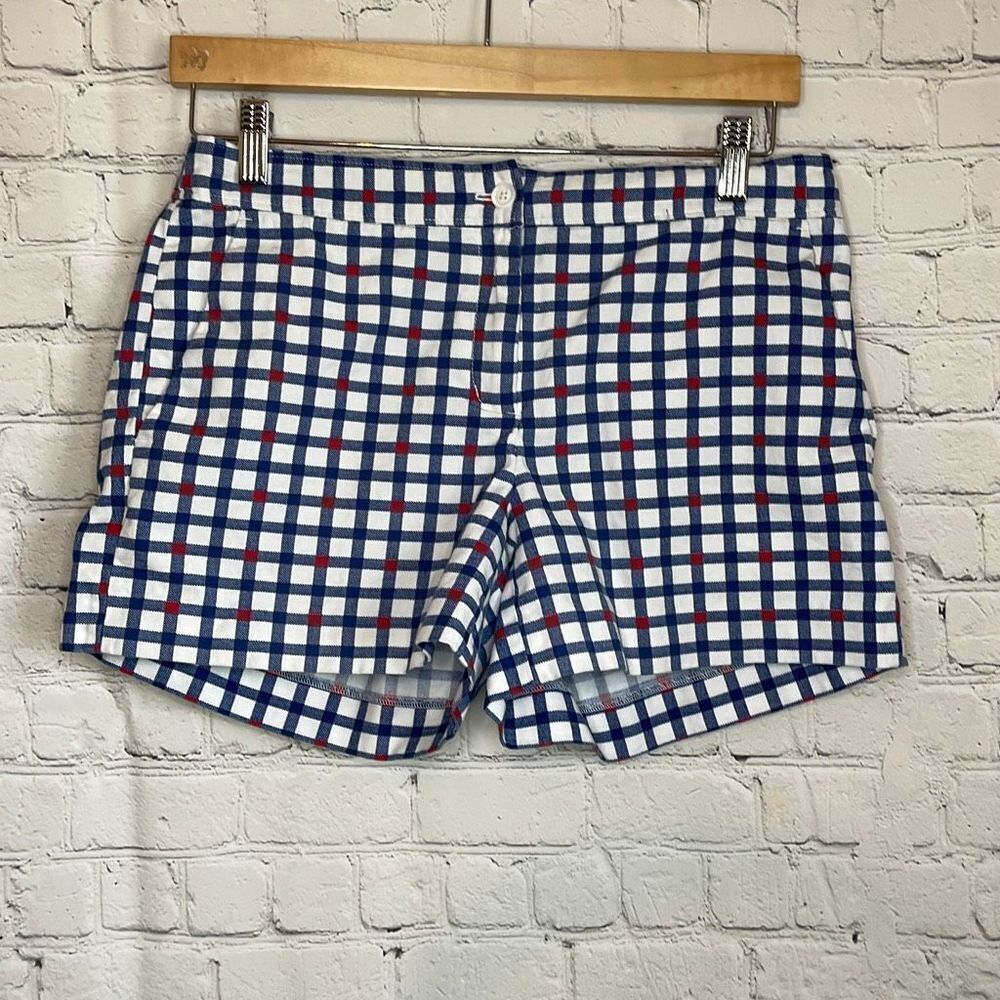 Brooks Brothers‎ Red Fleece Red White Blue Checked Shorts size 4